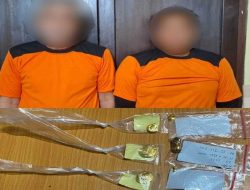 Polres Sanggau Bongkar Dugaan Penampungan Emas Ilegal, 80 Gram Emas dan Rp40 Juta Disita