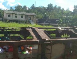 Bak Penampungan Sampah Rusak Dikeluhkan Warga Bengkayang, Sampah Meluap Ganggu Lingkungan