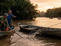 Warga Kubu Raya Hilang Diterkam Buaya Saat Memancing di Sungai Batu Ampar