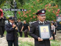 Polres Bengkayang Lepas Aiptu Markus dengan Upacara Kedinasan, Pengabdian Sang Bintara Jadi Teladan