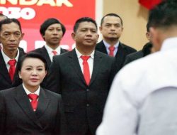 Karolin Nahkodai KONI Landak, Tantangan Efisiensi Jadi Pemicu Bidik Prestasi Porprov 2026