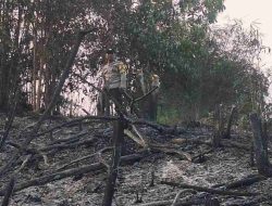 Hotspot Terdeteksi di Bonti Sanggau, Polisi Temukan Lahan 0,7 Hektare Bekas Terbakar