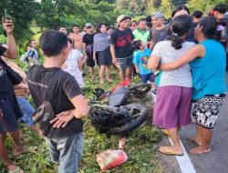 Diduga Sopir Mengantuk, Mobil Boks Seret Motor di Sekadau, Dua Warga Kapuas Hulu Tewas