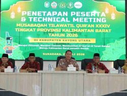 MTQ Kalbar 2026 Tetapkan 633 Peserta, Kayong Utara Siap Jadi Arena Perebutan Qari dan Qariah Terbaik