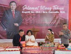 Cornelis Rayakan Ulang Tahun ke-73, Kesehatan Sang Istri Jadi Kado Terindah di Tengah Pengabdian untuk Negeri
