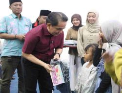 Tas Lama Diganti Baru, 150 Anak Pontianak Didorong Lebih Percaya Diri ke Sekolah