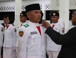 36 Paskibraka Kayong Utara Dikukuhkan, Tugas Mengawal Merah Putih Menanti