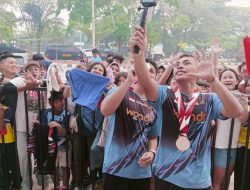 Pasangan Baru Langsung Angkat Trofi, Wahyu/Pulung Juara Polytron Pontianak International Challenge 2026