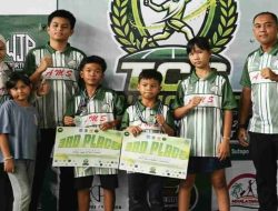 Dua Petenis Cilik Sekadau Raih Medali Perunggu di TCS Young Aces Junior Tournament 2026