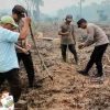 Polsek Sungai Kakap Tanam Jagung di Lahan 3 Hektare, Gandeng Petani Perkuat Ketahanan Pangan