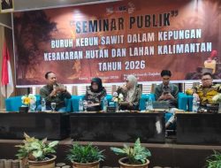 Buruh Sawit Kalbar Dipaksa Padamkan Karhutla Pakai Tangki Herbisida, Koalisi Buruh Desak Protokol Khusus K3