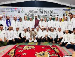 Peringatan Maulid di Desa Kuala Dua Diwarnai Doa Bersama untuk Insan Pers dan Korban Kapal Tenggelam