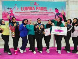 Bhayangkari Polres Kubu Raya Sabet Juara Padel HKG Ke-74 Usai Menang Telak
