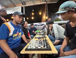 Peringati HUT Ke-7, IJTI Kalbar Gelar Eksebisi Catur Lintas Jurnalis TV dan Lepas Penat Deadline
