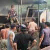 Kebakaran Mesin Tower Indosat di Kapuas Hulu, Warga dan Aparat Padamkan Api